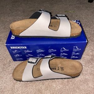 Birkenstock Arizona BS pull up stone birko flor